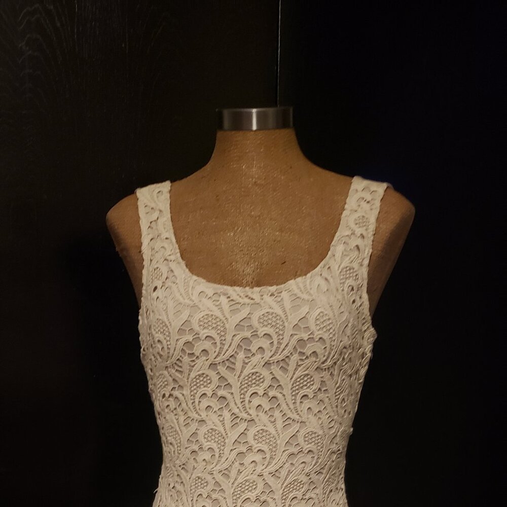 Chelsea & Violet Macrame Lace Dress
